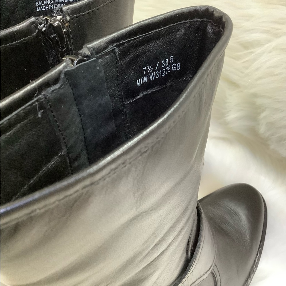 LIKE NEW 🖤BORN Pavan Black Mid Calf Moto Boots - Picture 14 of 14